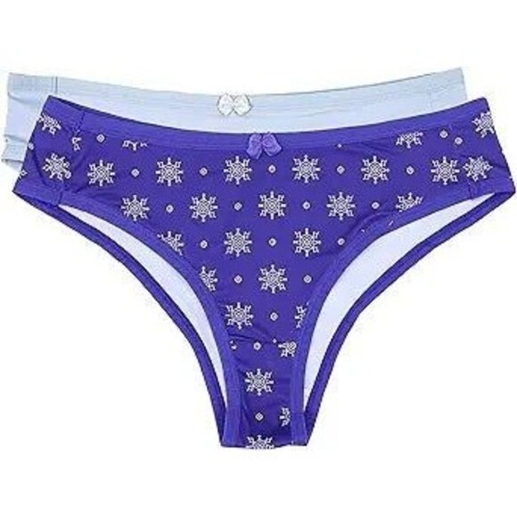 Hanes Women's Microfiber Cheeky Panties (2 Pairs) - Medium (6) - Picture 1 of 5